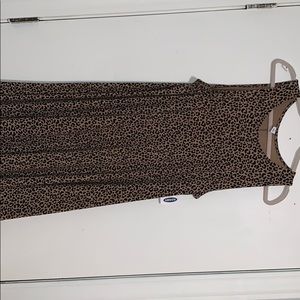 xl old navy cheetah dress new with tags